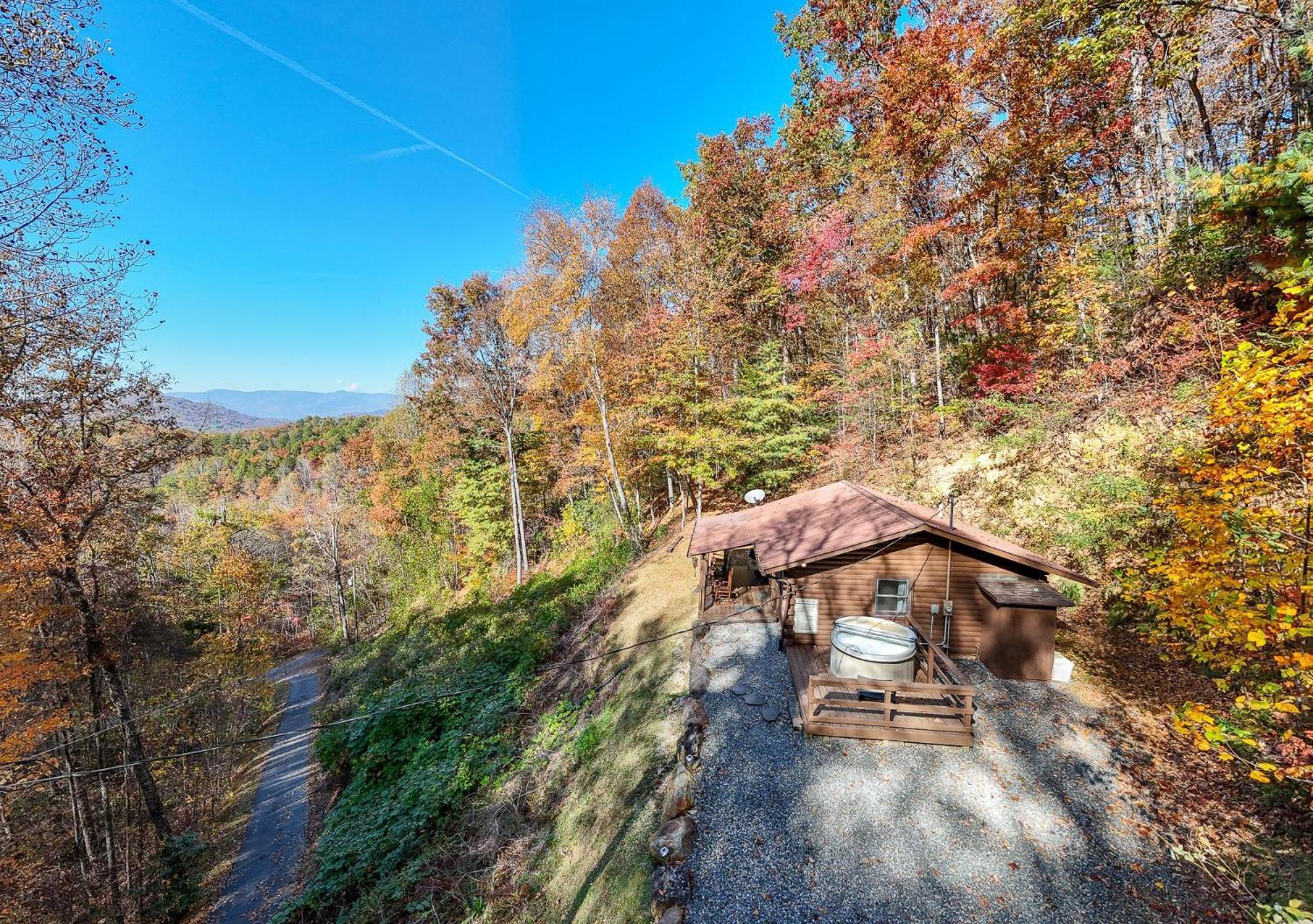 Moonlight Ridge Cabin Villa Bryson City Exterior photo