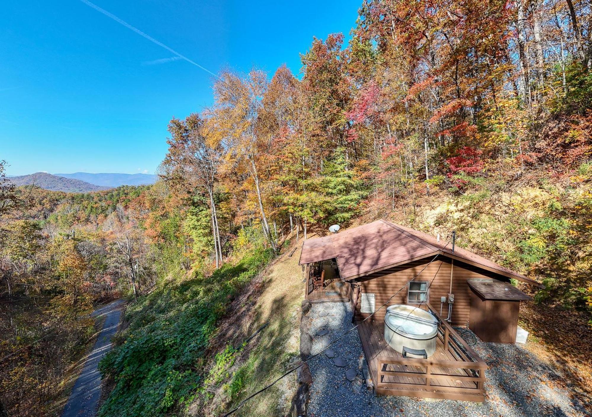 Moonlight Ridge Cabin Villa Bryson City Exterior photo